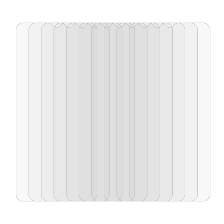 10 PCS 0.26mm 9H 2.5D Tempered Glass Film For Tecno Spark 7T