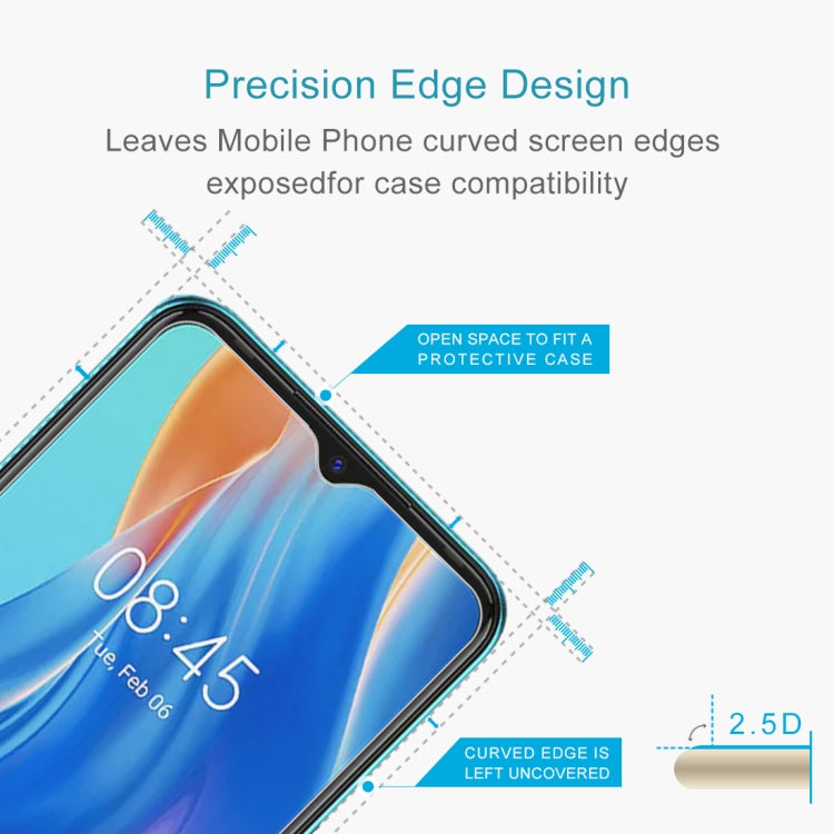 10 PCS 0.26mm 9H 2.5D Tempered Glass Film For Tecno Spark 7T