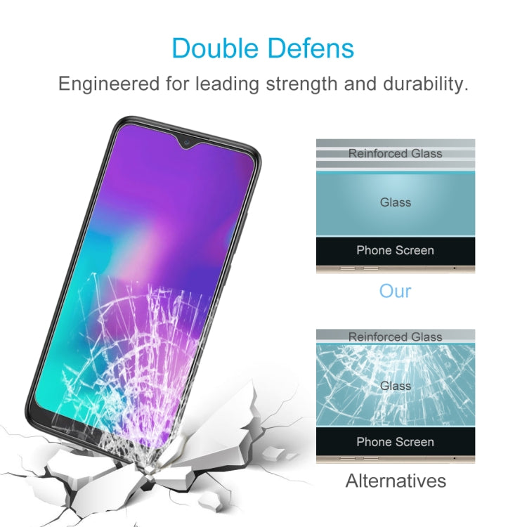 10 PCS 0.26mm 9H 2.5D Tempered Glass Film For TCL L10 Pro