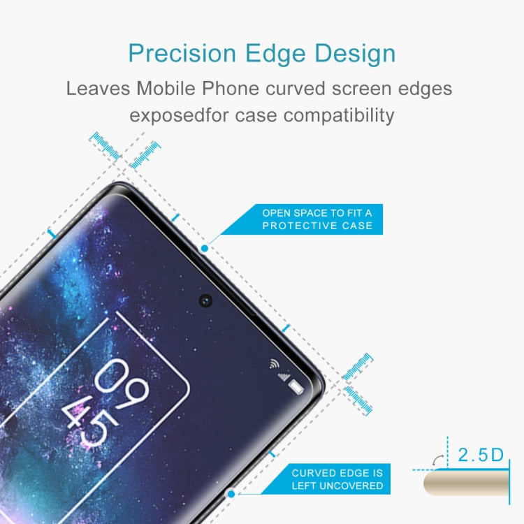 10 PCS 0.26mm 9H 2.5D Tempered Glass Film For TCL 20 Pro 5G