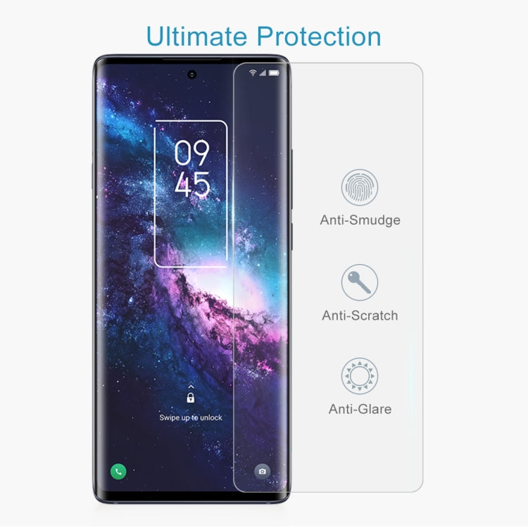 10 PCS 0.26mm 9H 2.5D Tempered Glass Film For TCL 20 Pro 5G