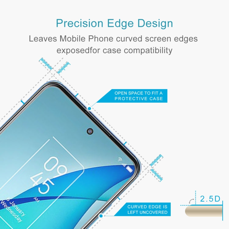 10 PCS 0.26mm 9H 2.5D Tempered Glass Film For TCL 20S
