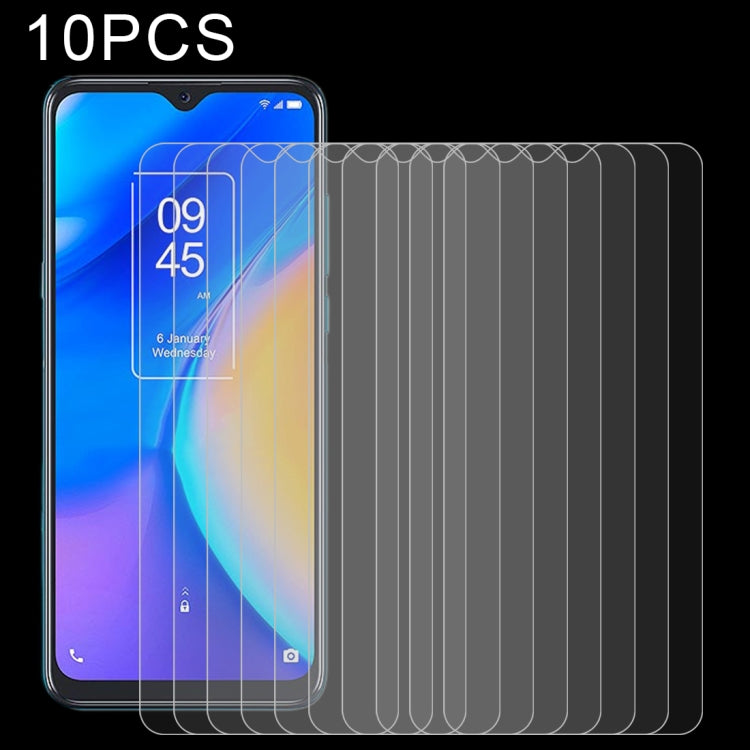 10 PCS 0.26mm 9H 2.5D Tempered Glass Film For TCL 20 SE