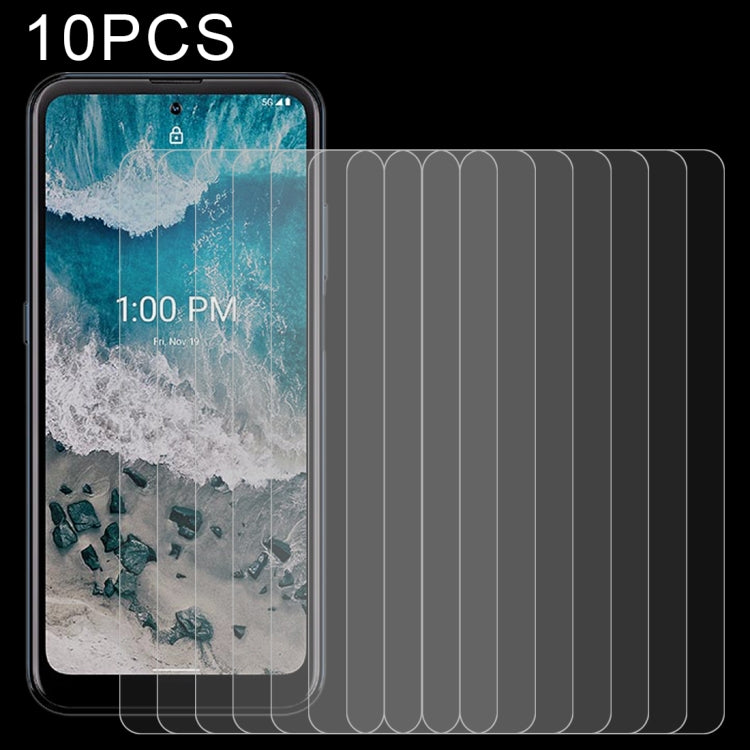 10 PCS 0.26mm 9H 2.5D Tempered Glass Film For Nokia X100
