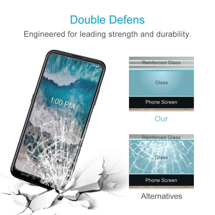 10 PCS 0.26mm 9H 2.5D Tempered Glass Film For Nokia X100