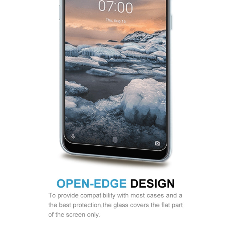 10 PCS 0.26mm 9H 2.5D Tempered Glass Film For Nokia 6.3