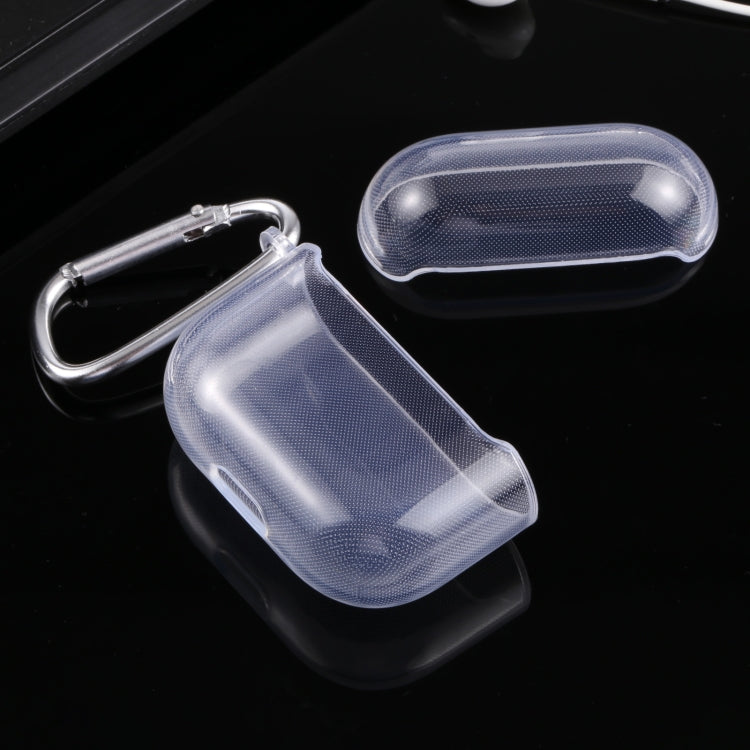Split Transparent TPU Earphone Protective Case with Hook For AirPods 3