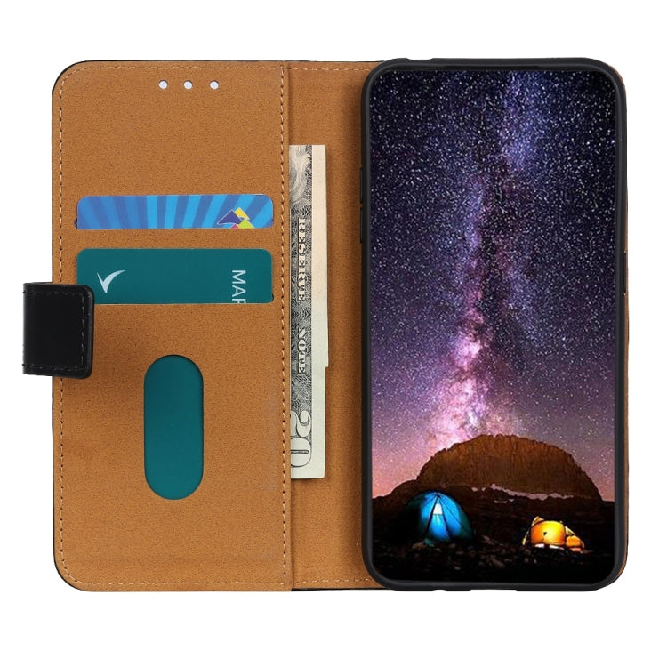 For Samsung Galaxy A33 5G 3-Color Pearl Texture Magnetic Buckle Leather Phone Case
