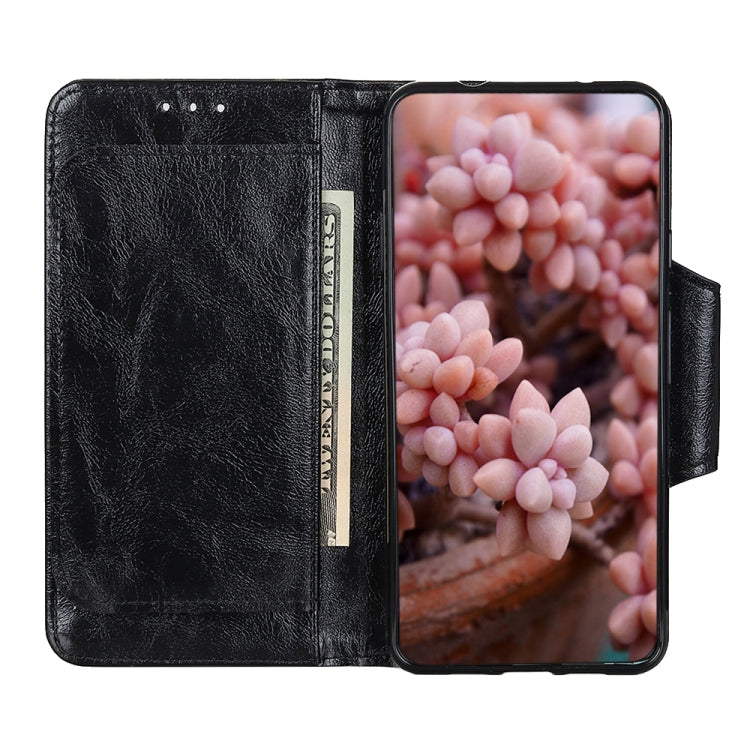 For Samsung Galaxy A33 5G Crazy Horse Texture Magnetic Buckle Leather Phone Case