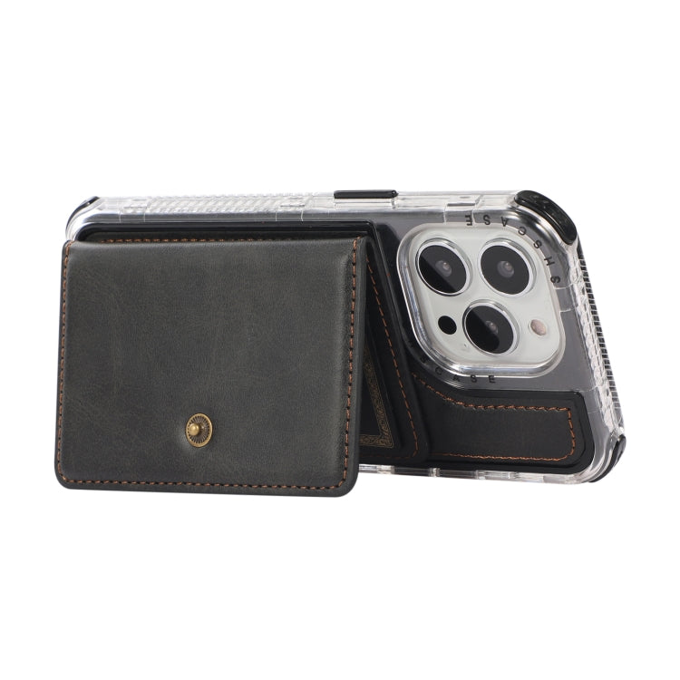 For iPhone 13 mini Wallet Card Shockproof Phone Case