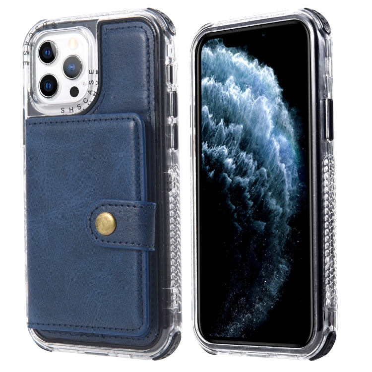 For iPhone 13 mini Wallet Card Shockproof Phone Case