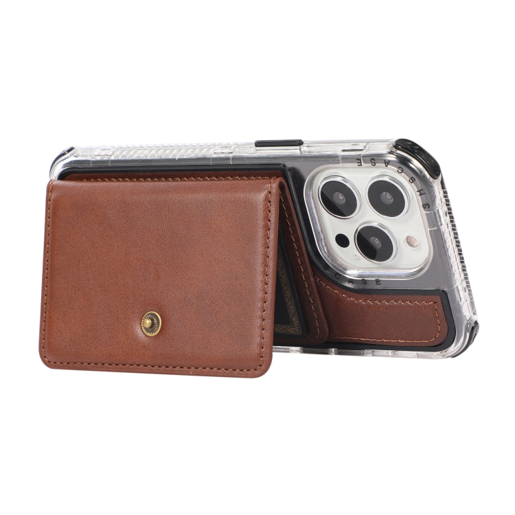 For iPhone 13 mini Wallet Card Shockproof Phone Case