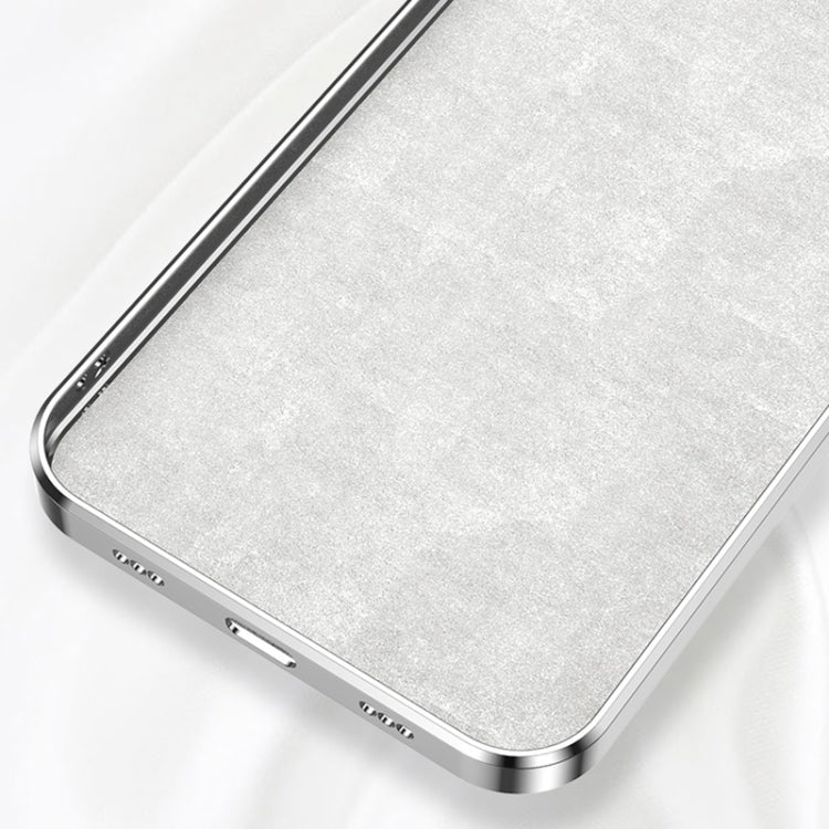 For iPhone 13 mini Electroplated Frosted TPU Ring Holder Phone Case