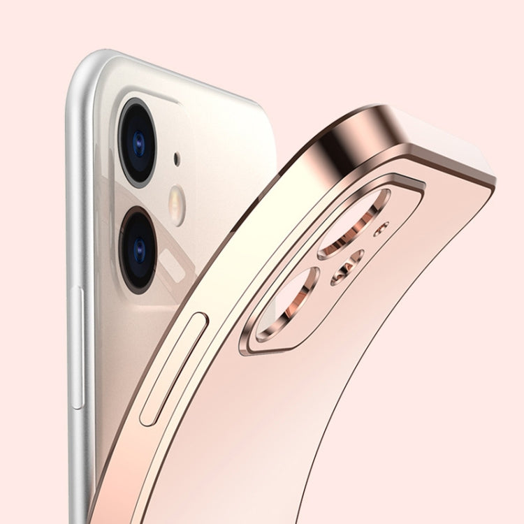 For iPhone 11 Pro Max Electroplated Frosted TPU Ring Holder Phone Case