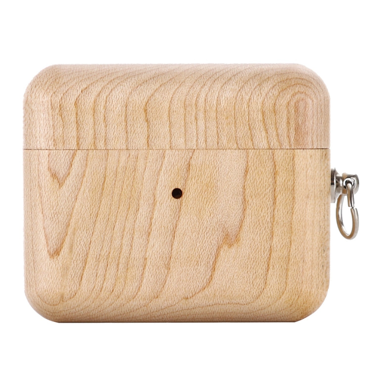 Solid Wood Earphone Protective Case For AirPods 3