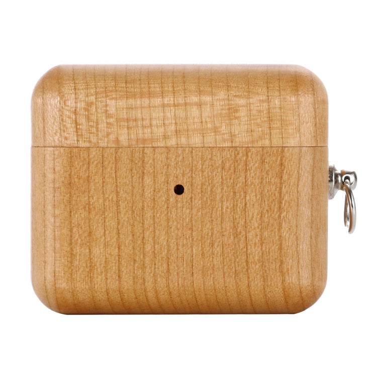 Solid Wood Earphone Protective Case For AirPods 3