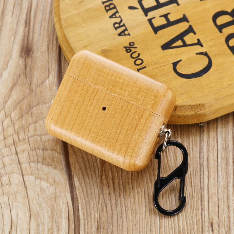 Solid Wood Earphone Protective Case For AirPods 3
