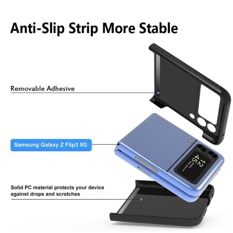 For Samsung Galaxy Z Flip3 5G Oil-sprayed Ultra-thin Folding Phone Case