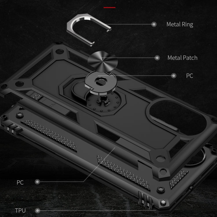 For Huawei nova 8 Shockproof TPU + PC Phone Case with 360 Degree Rotating Holder