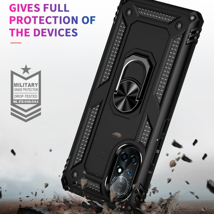 For Huawei nova 8 Shockproof TPU + PC Phone Case with 360 Degree Rotating Holder