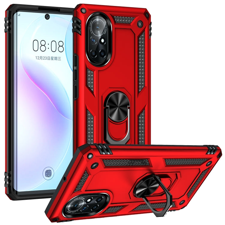 For Huawei nova 8 Shockproof TPU + PC Phone Case with 360 Degree Rotating Holder