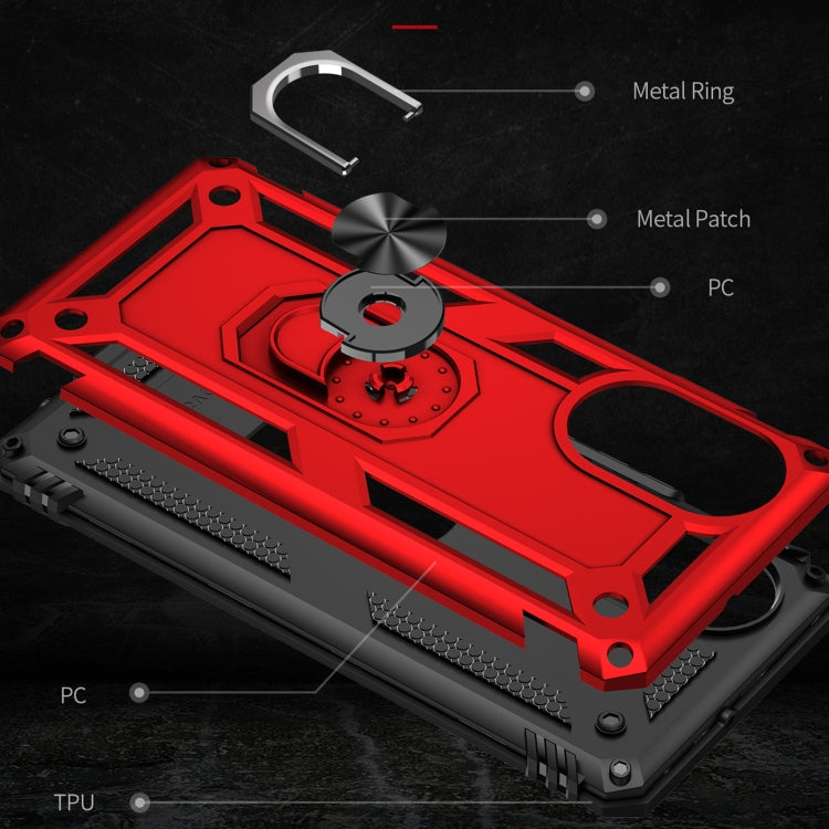 For Huawei nova 8 Shockproof TPU + PC Phone Case with 360 Degree Rotating Holder