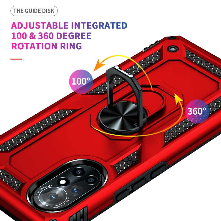 For Huawei nova 8 Shockproof TPU + PC Phone Case with 360 Degree Rotating Holder