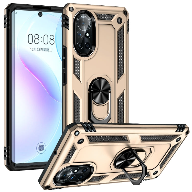For Huawei nova 8 Shockproof TPU + PC Phone Case with 360 Degree Rotating Holder