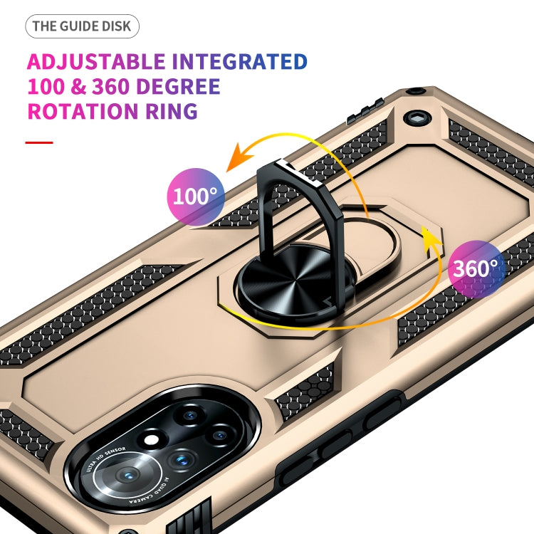 For Huawei nova 8 Shockproof TPU + PC Phone Case with 360 Degree Rotating Holder