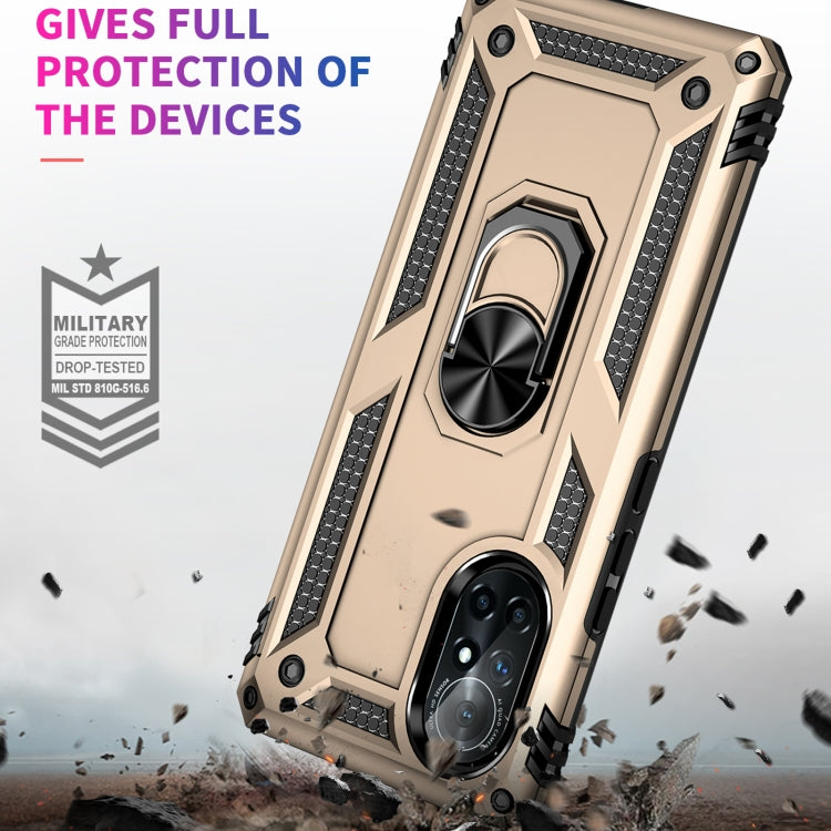 For Huawei nova 8 Shockproof TPU + PC Phone Case with 360 Degree Rotating Holder
