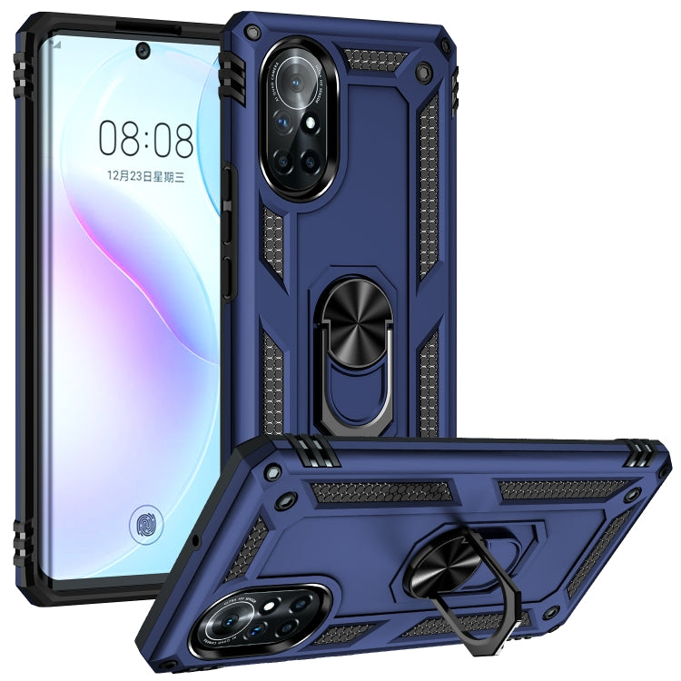 For Huawei nova 8 Shockproof TPU + PC Phone Case with 360 Degree Rotating Holder