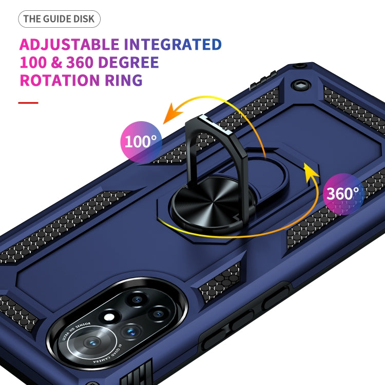 For Huawei nova 8 Shockproof TPU + PC Phone Case with 360 Degree Rotating Holder
