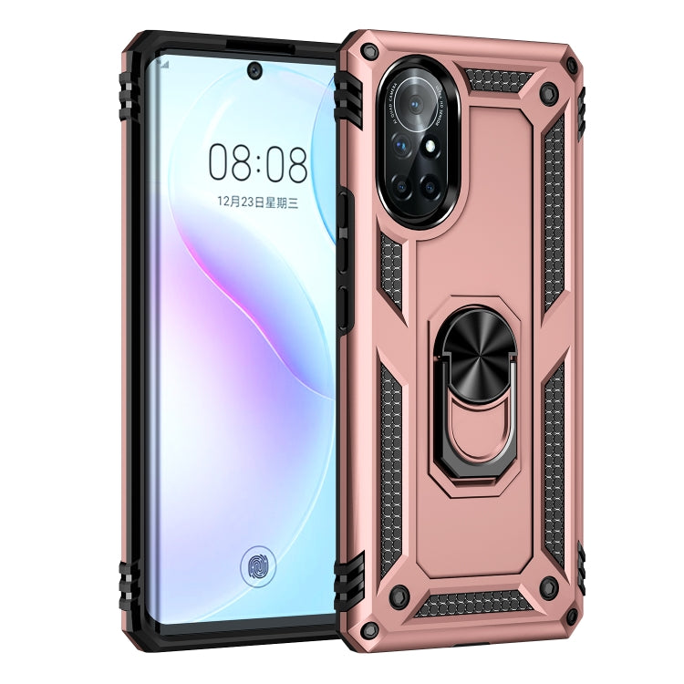 For Huawei nova 8 Shockproof TPU + PC Phone Case with 360 Degree Rotating Holder