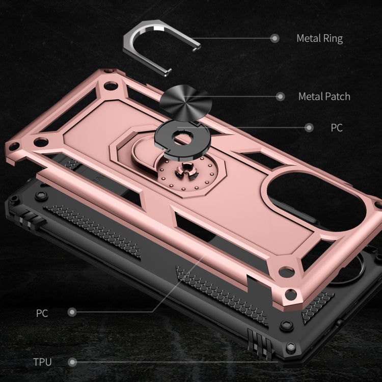 For Huawei nova 8 Shockproof TPU + PC Phone Case with 360 Degree Rotating Holder