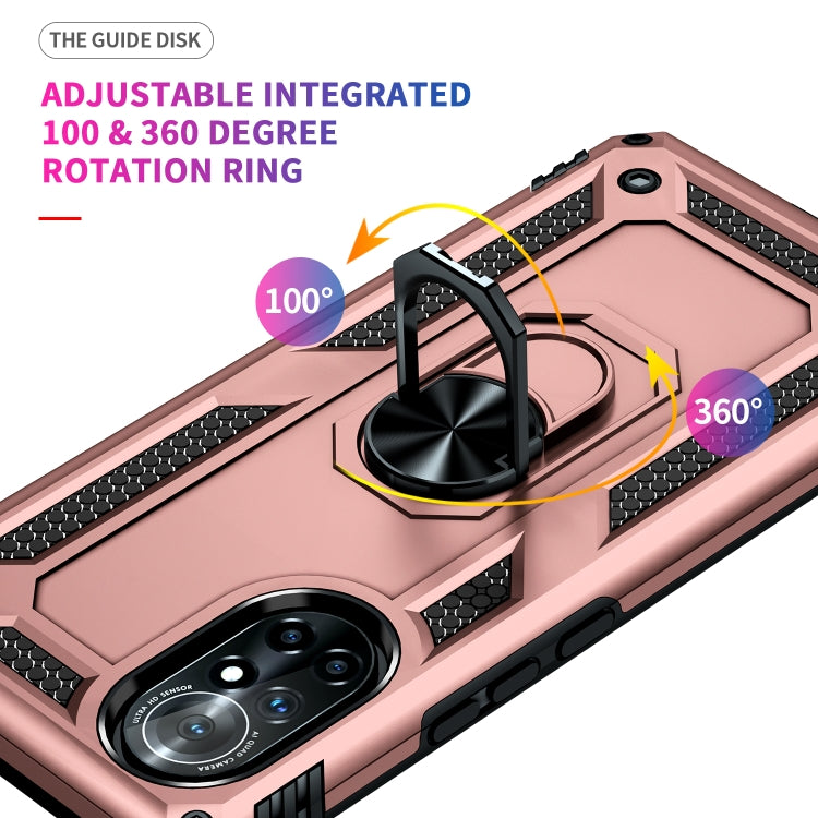 For Huawei nova 8 Shockproof TPU + PC Phone Case with 360 Degree Rotating Holder