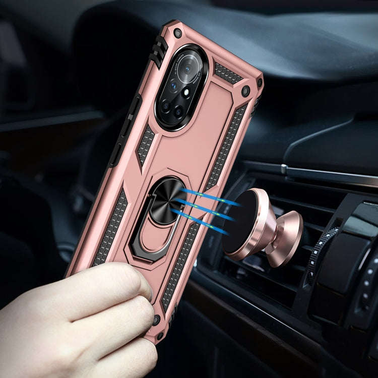 For Huawei nova 8 Shockproof TPU + PC Phone Case with 360 Degree Rotating Holder
