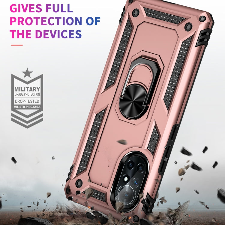 For Huawei nova 8 Shockproof TPU + PC Phone Case with 360 Degree Rotating Holder