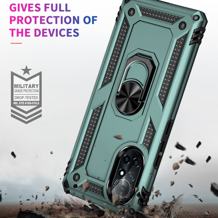 For Huawei nova 8 Shockproof TPU + PC Phone Case with 360 Degree Rotating Holder