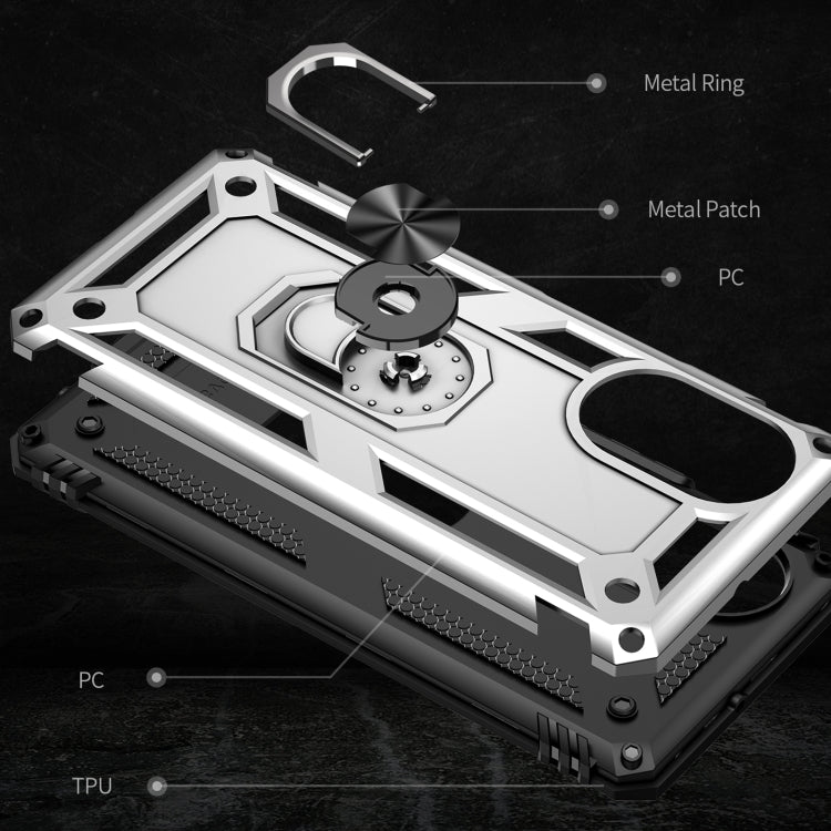 For Huawei nova 8 Shockproof TPU + PC Phone Case with 360 Degree Rotating Holder