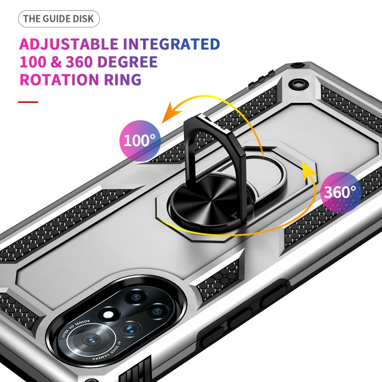 For Huawei nova 8 Shockproof TPU + PC Phone Case with 360 Degree Rotating Holder