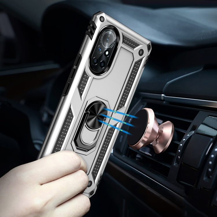 For Huawei nova 8 Shockproof TPU + PC Phone Case with 360 Degree Rotating Holder