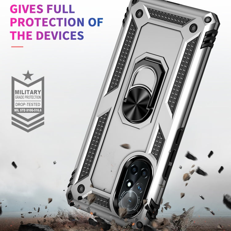 For Huawei nova 8 Shockproof TPU + PC Phone Case with 360 Degree Rotating Holder