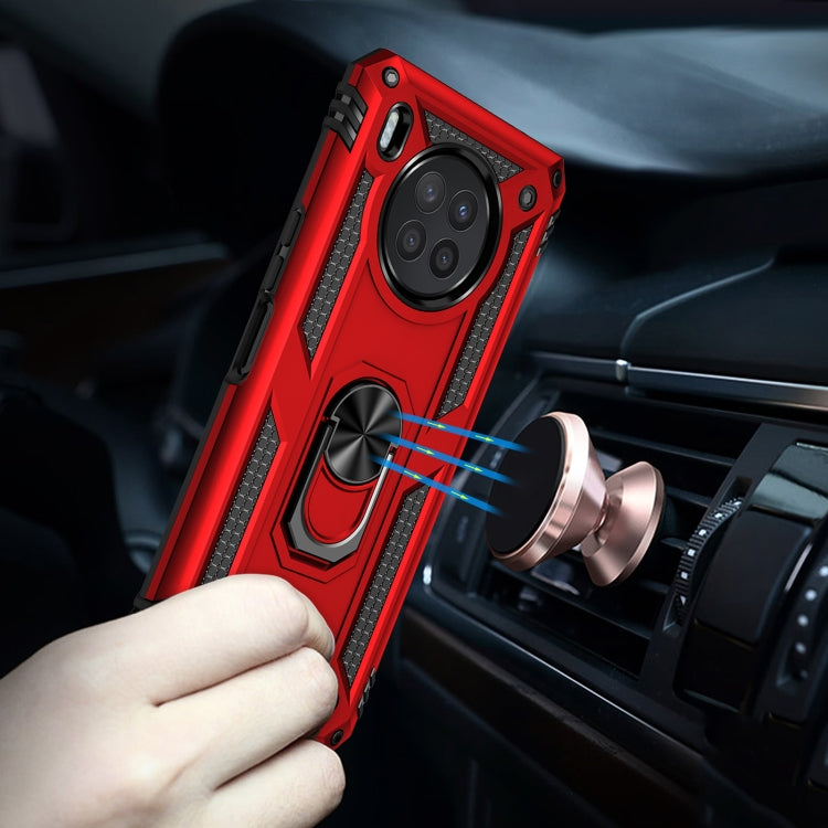 For Huawei nova 8i Shockproof TPU + PC Phone Case with 360 Degree Rotating Holder