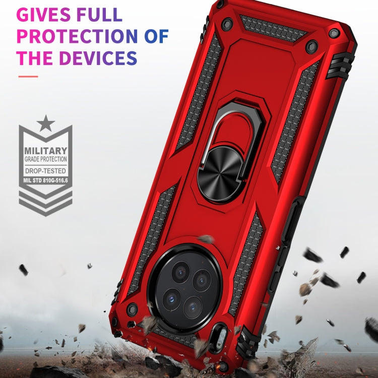 For Huawei nova 8i Shockproof TPU + PC Phone Case with 360 Degree Rotating Holder