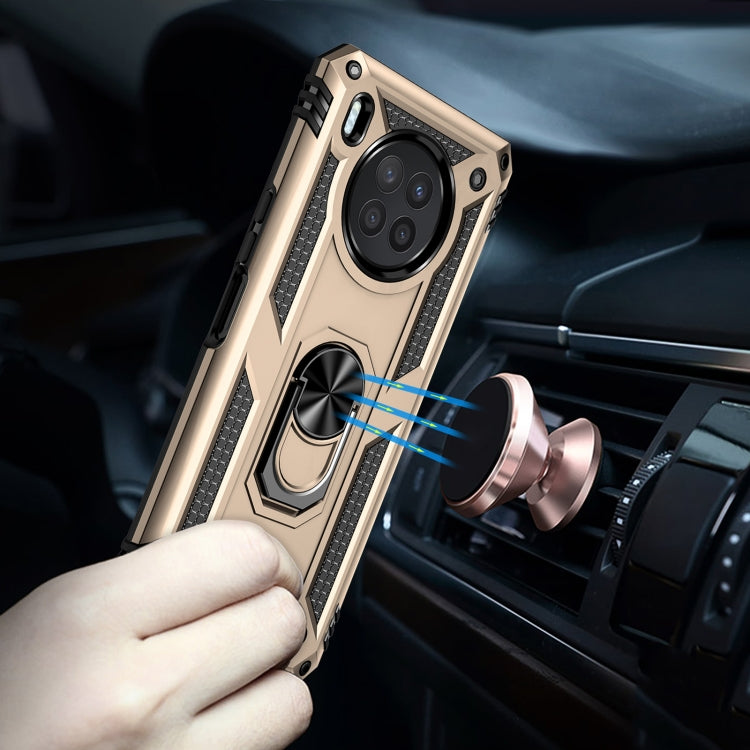 For Huawei nova 8i Shockproof TPU + PC Phone Case with 360 Degree Rotating Holder