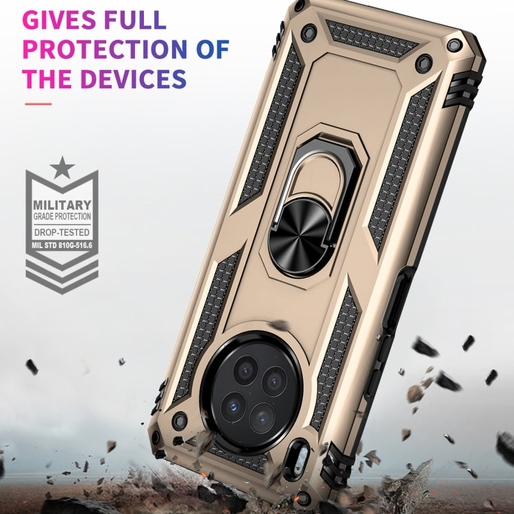 For Huawei nova 8i Shockproof TPU + PC Phone Case with 360 Degree Rotating Holder