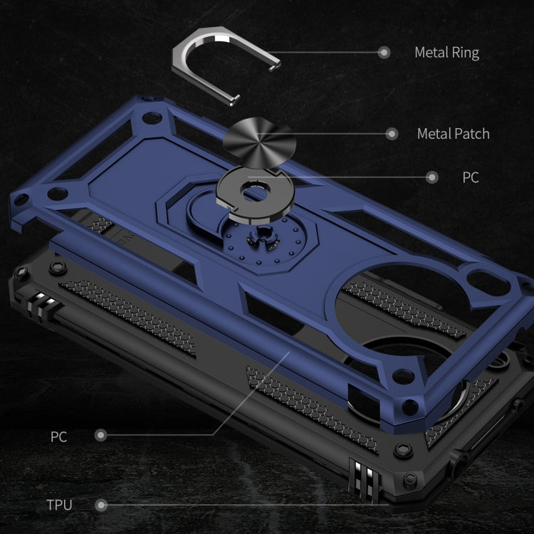 For Huawei nova 8i Shockproof TPU + PC Phone Case with 360 Degree Rotating Holder
