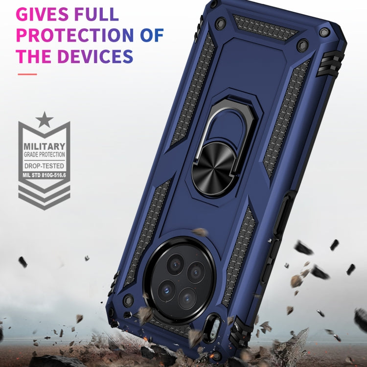 For Huawei nova 8i Shockproof TPU + PC Phone Case with 360 Degree Rotating Holder