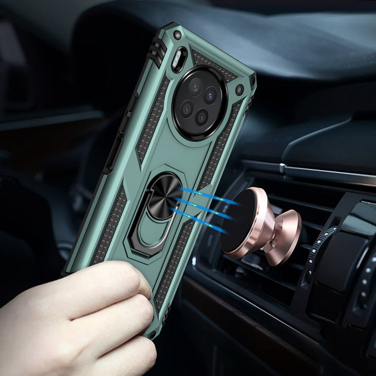 For Huawei nova 8i Shockproof TPU + PC Phone Case with 360 Degree Rotating Holder