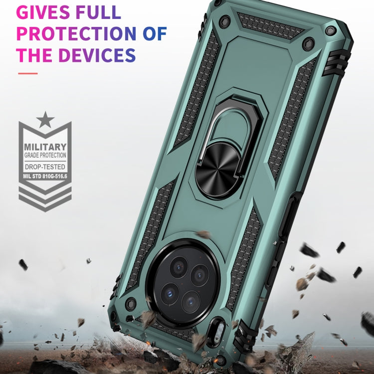 For Huawei nova 8i Shockproof TPU + PC Phone Case with 360 Degree Rotating Holder